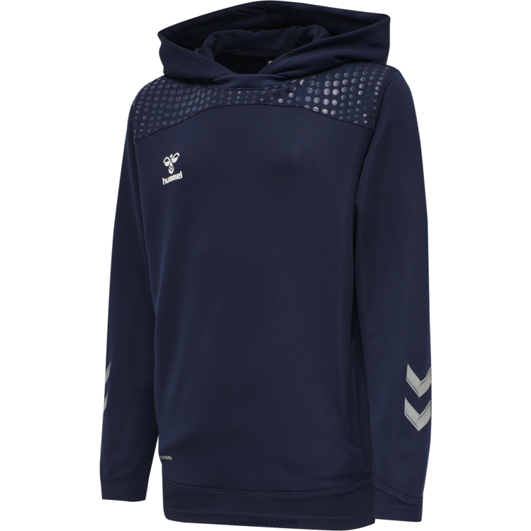 se Hummel barn hmllead poly hoodie LL40V6686 "luvtröja"