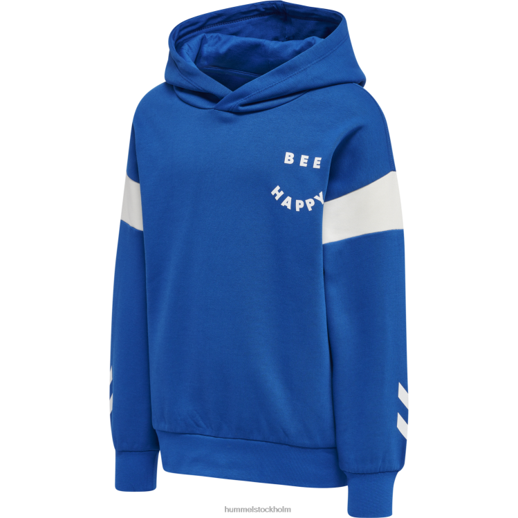 se Hummel barn hmloptimism hoodie LL40V6017 "svett hoodie"