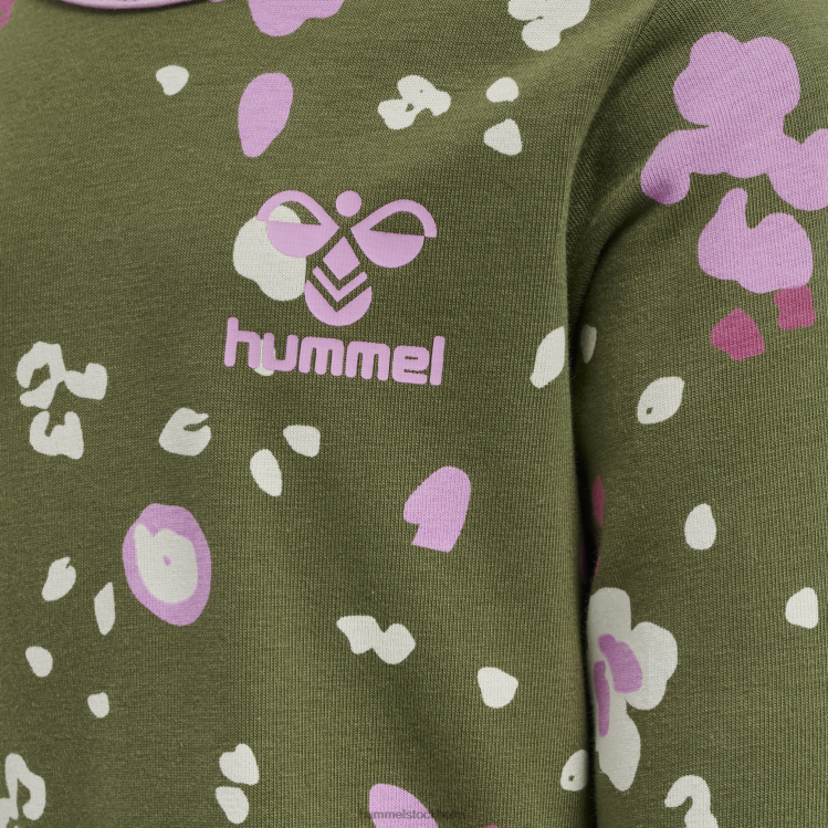 se Hummel barn hmlalisa klänning l/s LL40V4490 \"långärmad klänning\"