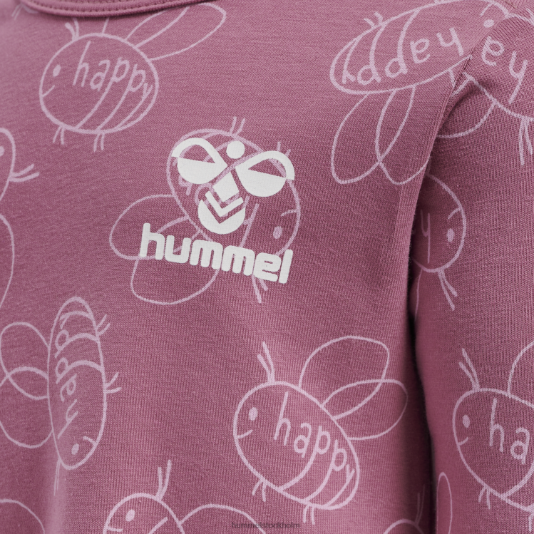 se Hummel barn hmlbeatrix klänning l/s LL40V4508 \"klänning\"