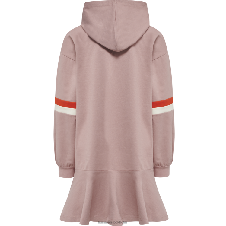 se Hummel barn hmlbeverly hoodie klänning LL40V6461 \"hoodie klänning\"