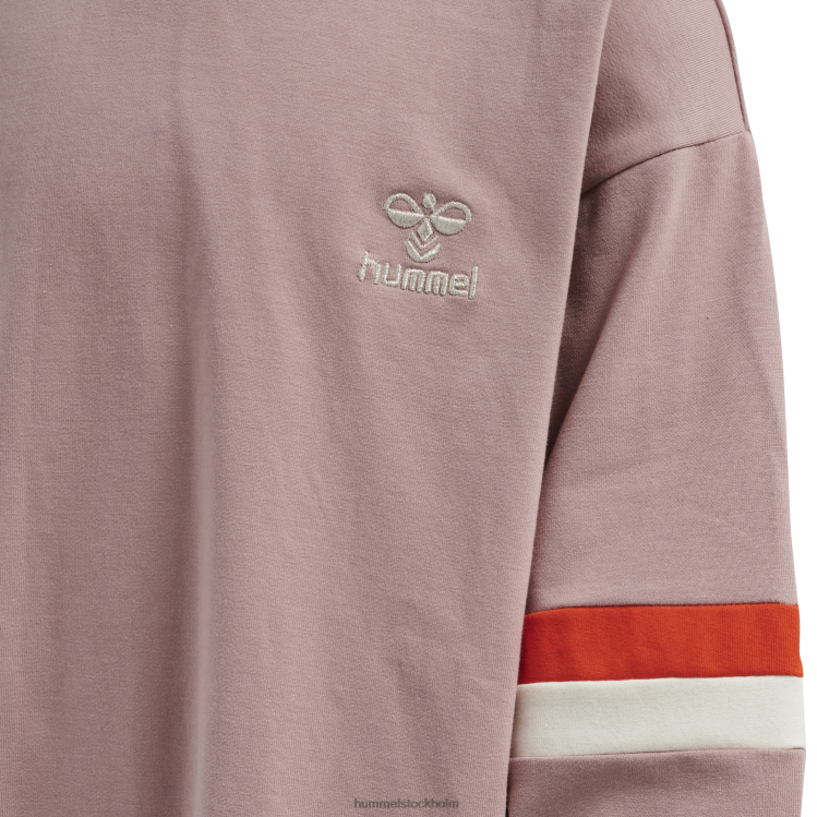se Hummel barn hmlbeverly hoodie klänning LL40V6461 \"hoodie klänning\"