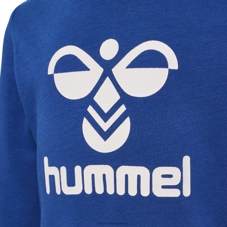 se Hummel barn hmlarine crewsuit LL40V4063 \"crewsuit i stretchig bomull\"