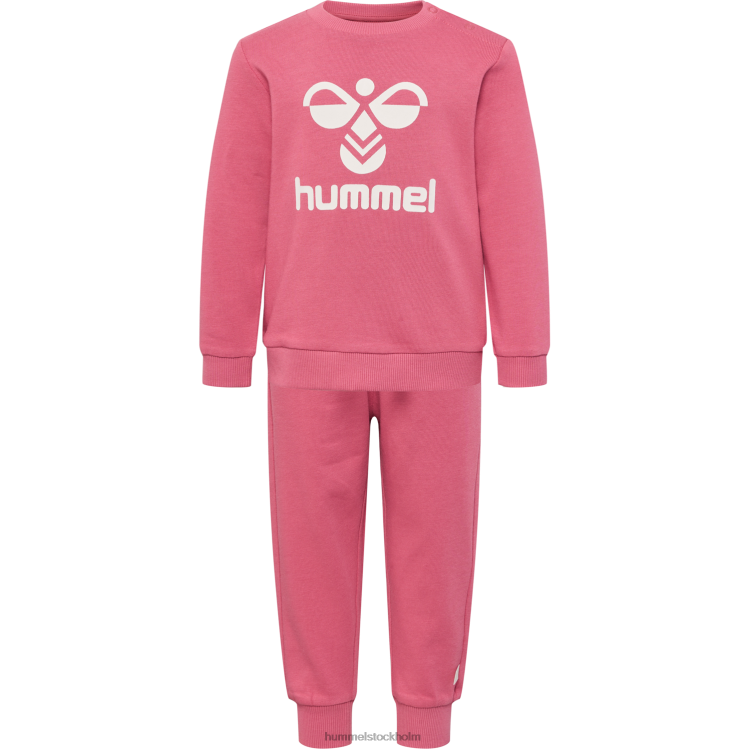 se Hummel barn hmlarine crewsuit LL40V4088 "crewsuit i stretchig bomull"