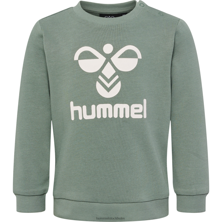 se Hummel barn hmlarine crewsuit LL40V4148 \"crewsuit i stretchig bomull\"