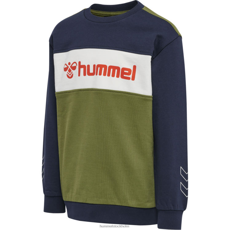 se Hummel barn hmlbirger besättningsdräkt LL40V6162 \"tröja och joggingset\"
