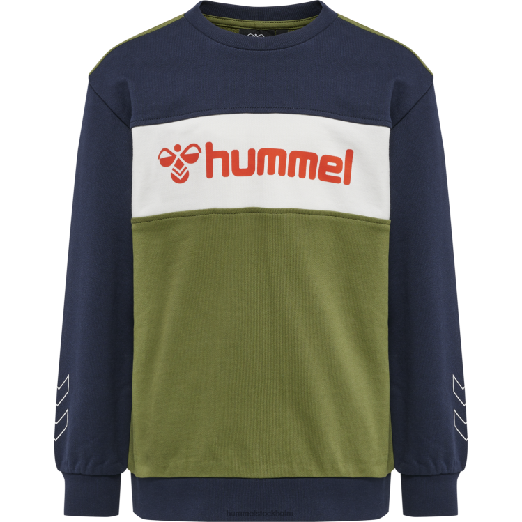 se Hummel barn hmlbirger besättningsdräkt LL40V6162 \"tröja och joggingset\"