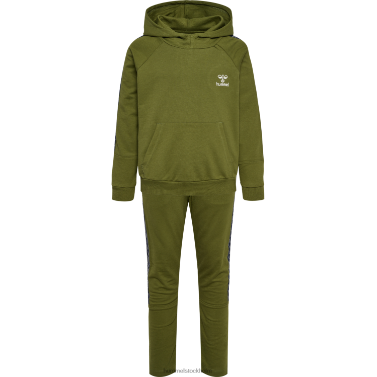 se Hummel barn hmlcoolio hoodie kostym LL40V6096 "huvtröja och joggingset"