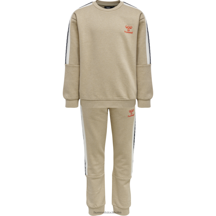 se Hummel barn hmlmolte besättningsdräkt LL40V6299 "tröja och joggingset"