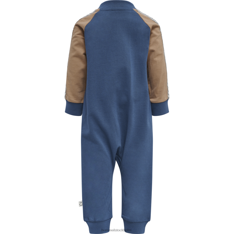 se Hummel barn hmlroy jumpsuit LL40V4597 \"sovdräkt i bomull\"