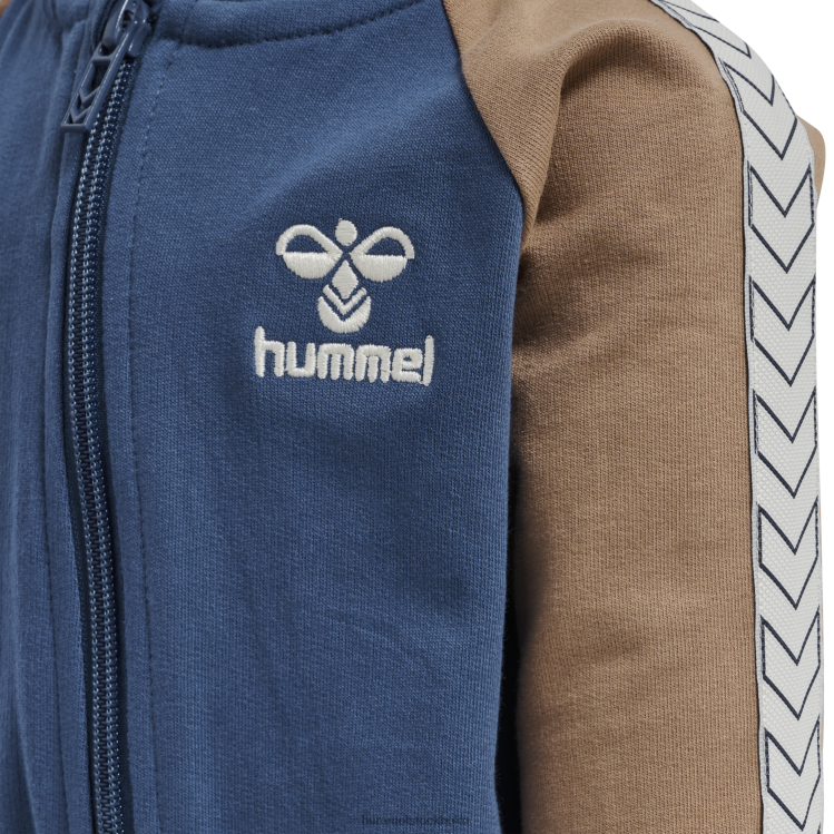 se Hummel barn hmlroy jumpsuit LL40V4597 \"sovdräkt i bomull\"