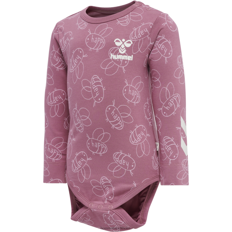 se Hummel barn hmlbeatrix kropp l/s LL40V4428 "långärmad kropp"