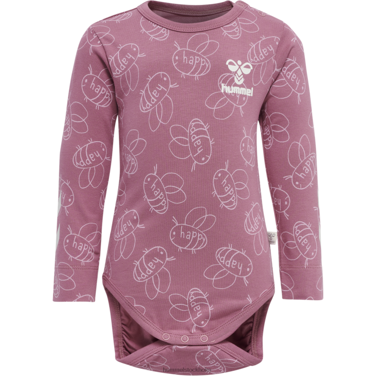 se Hummel barn hmlbeatrix kropp l/s LL40V4428 \"långärmad kropp\"