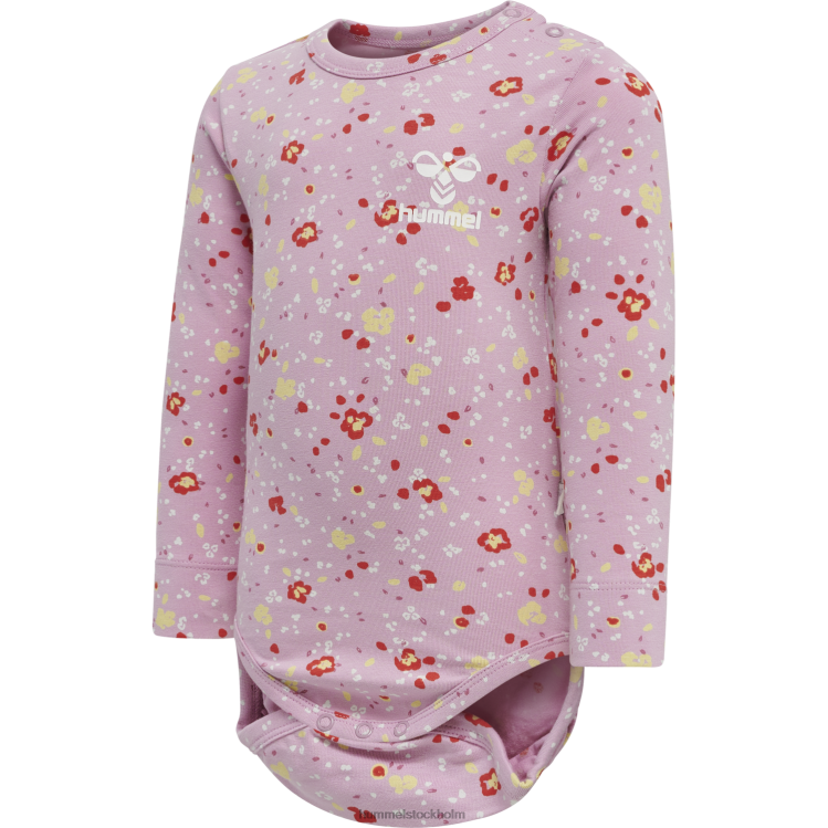 se Hummel barn hmlmira kropp l/s LL40V4453 "jersey bodysuit"