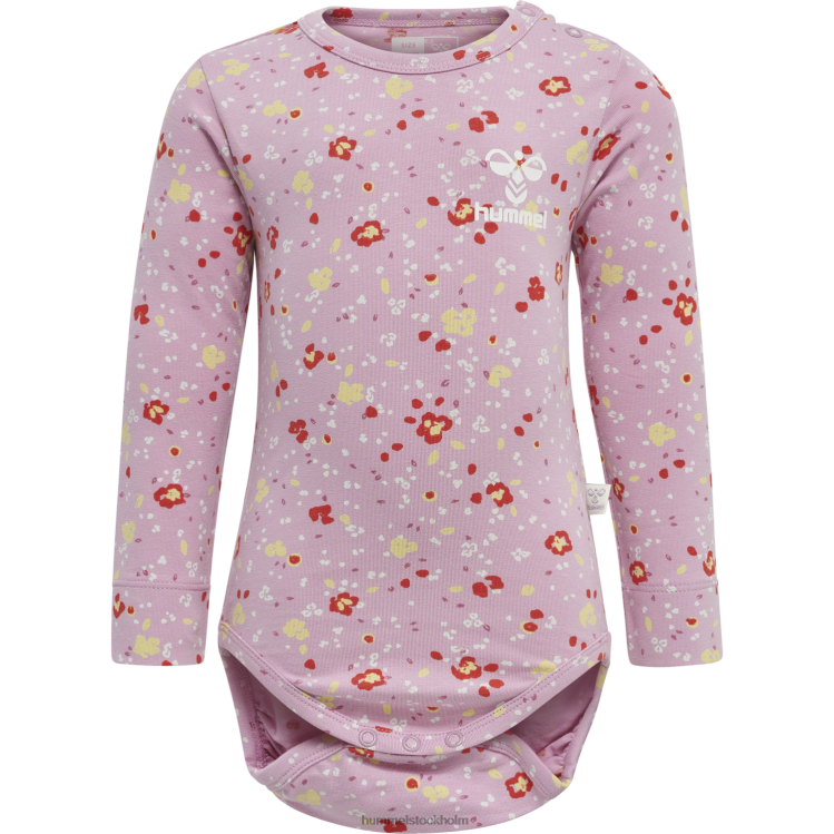 se Hummel barn hmlmira kropp l/s LL40V4453 \"jersey bodysuit\"