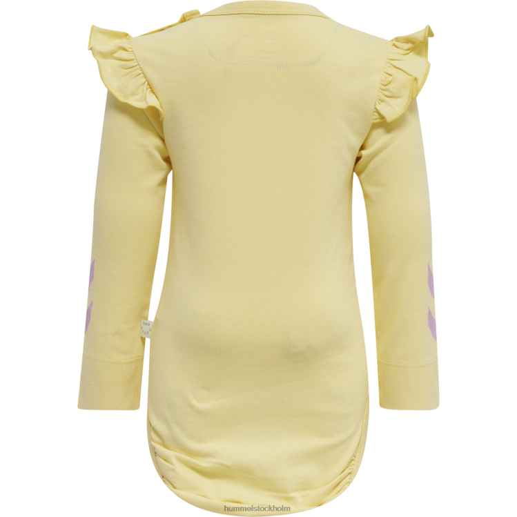 se Hummel barn hmlmirabel kropp l/s LL40V4446 \"jersey bodysuit\"