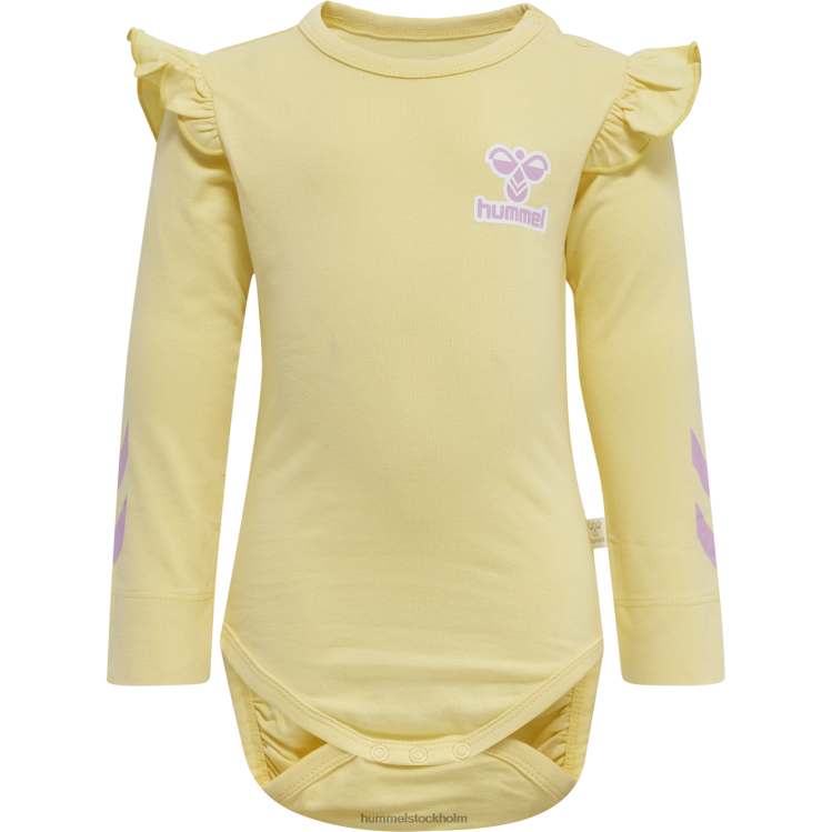 se Hummel barn hmlmirabel kropp l/s LL40V4446 \"jersey bodysuit\"