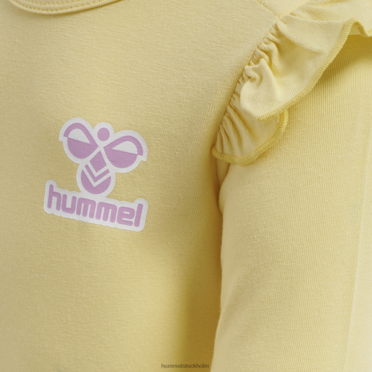 se Hummel barn hmlmirabel kropp l/s LL40V4446 \"jersey bodysuit\"