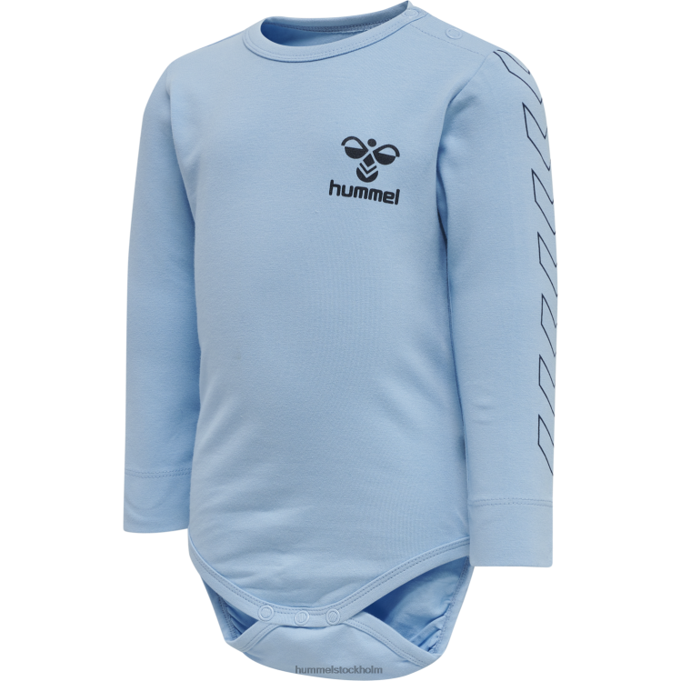 se Hummel barn hmlrowen kropp l/s LL40V4379 "jersey bodysuit"
