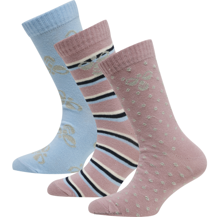 se Hummel barn hmlalfie strumpa 3-pack LL40V5848 "strumpor 3-pack"