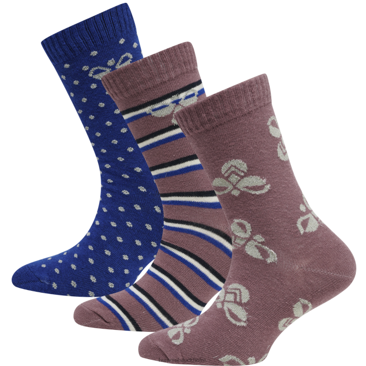 se Hummel barn hmlalfie strumpa 3-pack LL40V5884 "strumpor 3-pack"
