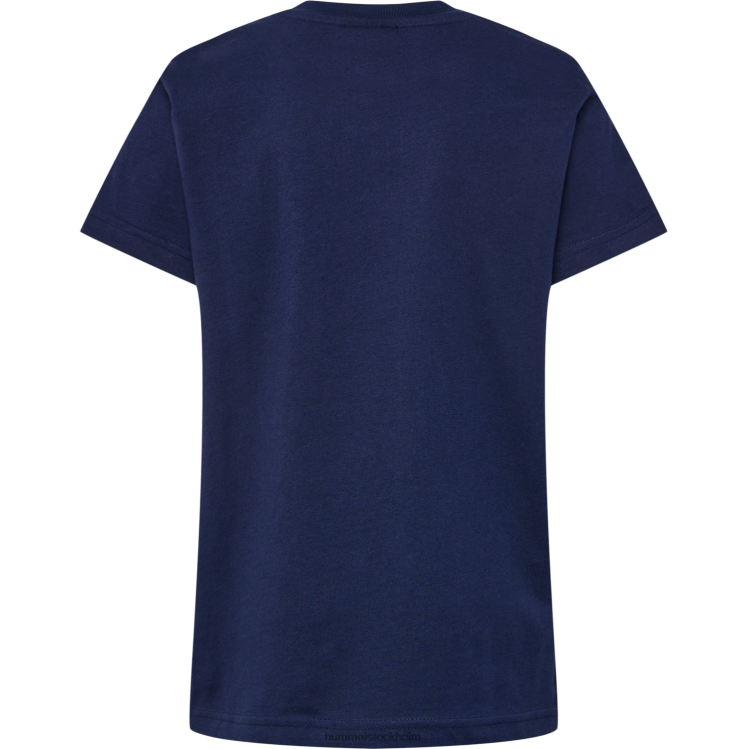 se Hummel barn ast big star marin t-shirt s/s LL40V5143 \"astralis stjärna t-shirt\"