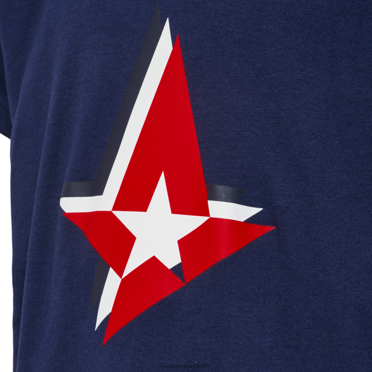 se Hummel barn ast bröst marin tee s/s LL40V4684 \"t-shirt astralis star logotyp\"
