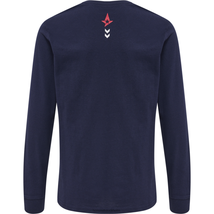 se Hummel barn astralis 21/22 t-shirt l/s LL40V5632 \"astralis långärmad t-shirt\"