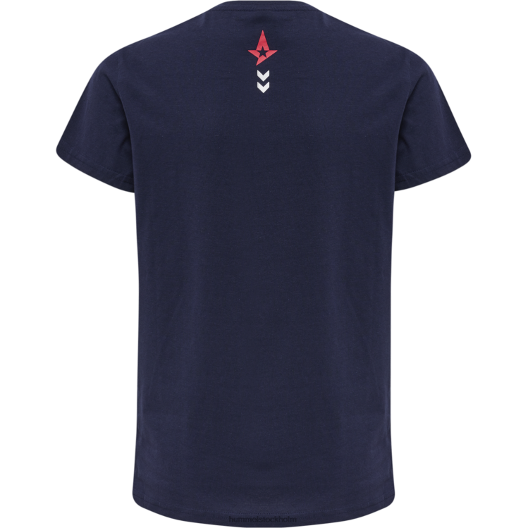 se Hummel barn astralis 21/22 t-shirt s/s LL40V5501 \"astralis t-shirt\"