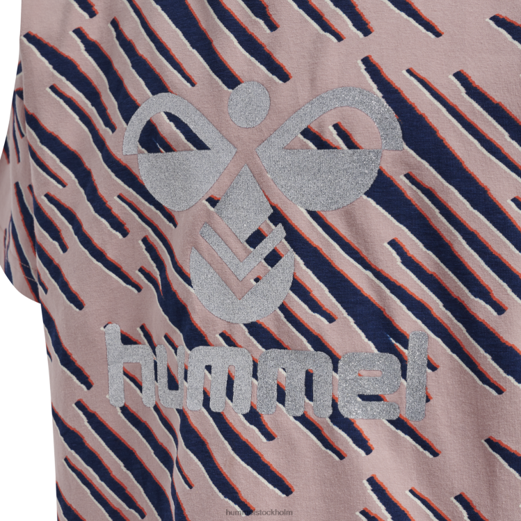 se Hummel barn hmlamelia t-shirt s/s LL40V6027 \"jersey t-shirt\"