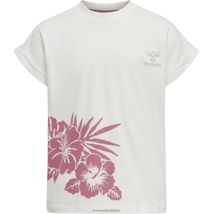 se Hummel barn hmlbelle t-shirt s/s LL40V5474 \"bomull t-shirt\"