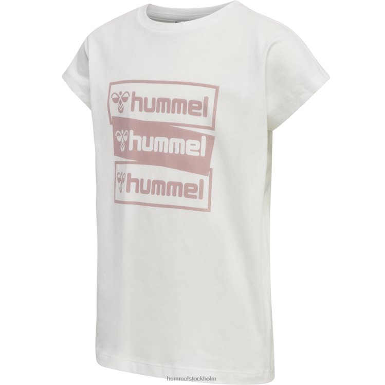 se Hummel barn hmlcaritas t-shirt s/s LL40V6025 "bomull t-shirt"
