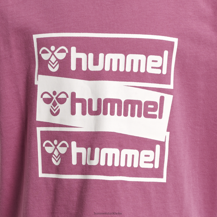 se Hummel barn hmlcaritas t-shirt s/s LL40V6385 \"bomull t-shirt\"
