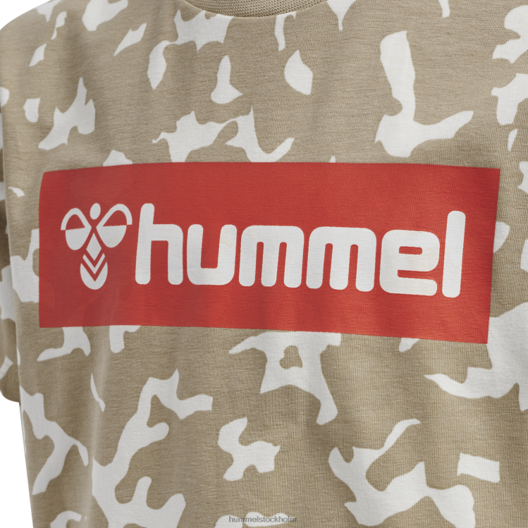 se Hummel barn hmlcarter t-shirt s/s LL40V6171 \"bomull t-shirt\"