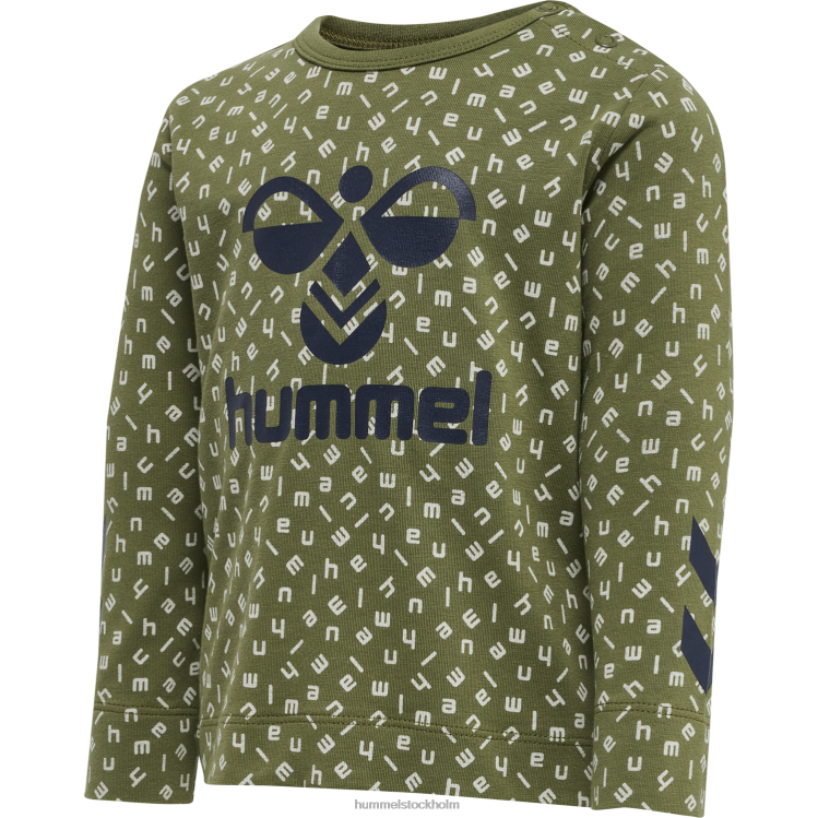 se Hummel barn hmlconnor t-shirt l/s LL40V4527 "långärmad t-shirt"