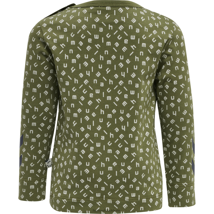se Hummel barn hmlconnor t-shirt l/s LL40V4527 \"långärmad t-shirt\"