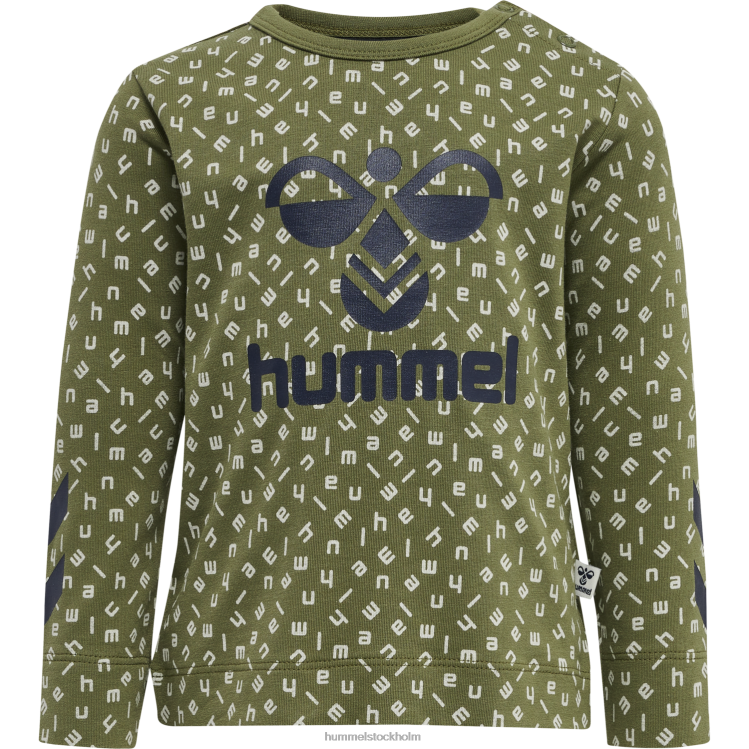 se Hummel barn hmlconnor t-shirt l/s LL40V4527 \"långärmad t-shirt\"