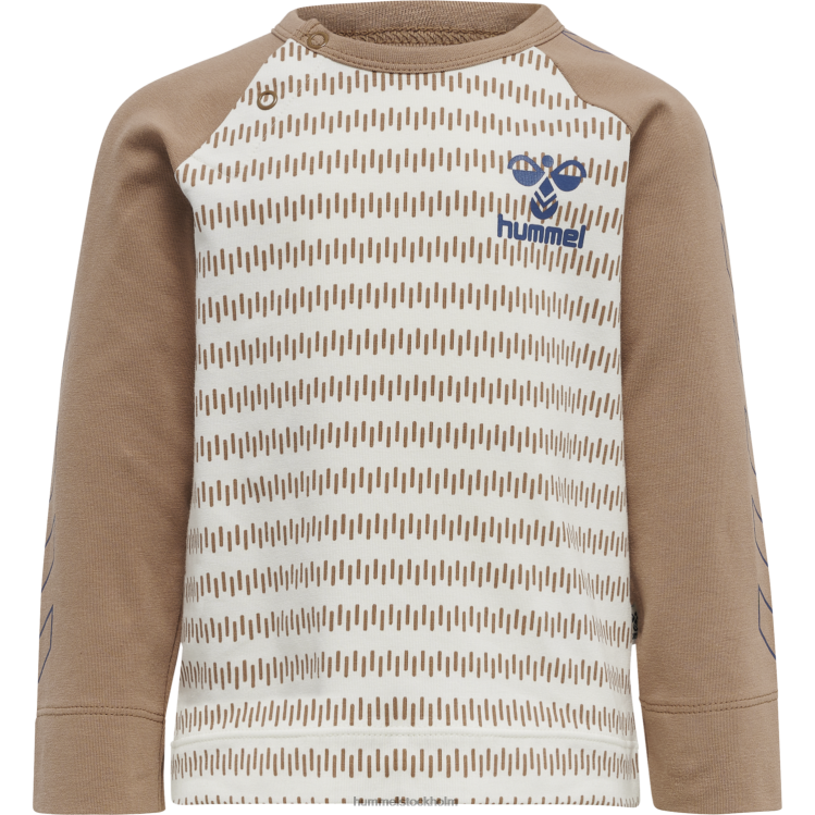 se Hummel barn hmldesmond t-shirt l/s LL40V4554 \"långärmad t-shirt\"
