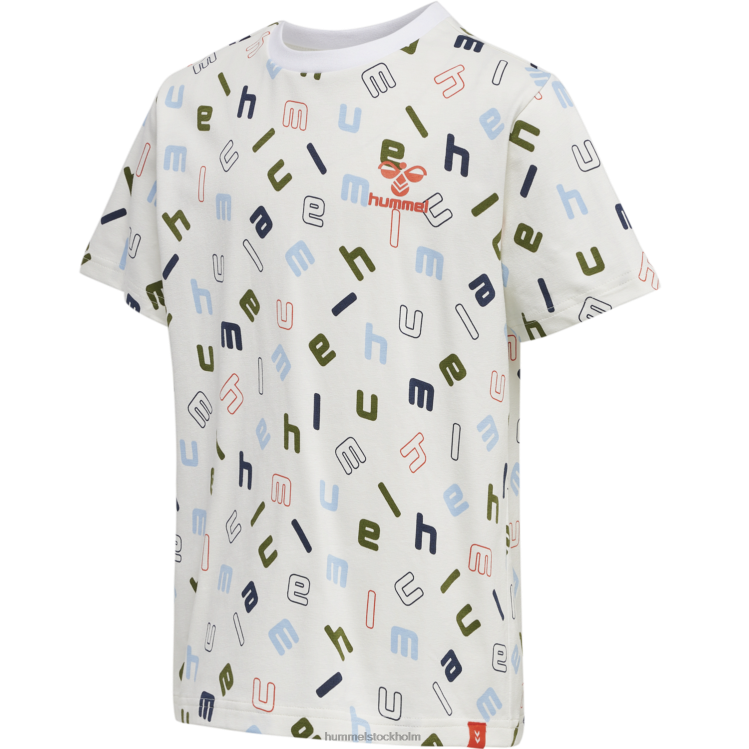 se Hummel barn hmlelo t-shirt s/s LL40V5887 "bomull t-shirt"