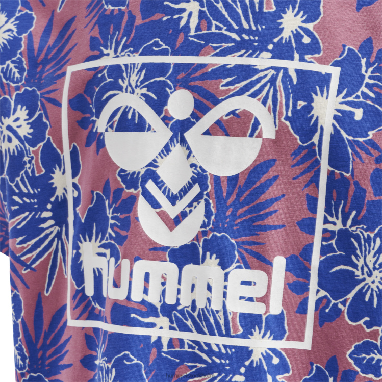 se Hummel barn hmlflower t-shirt s/s LL40V5881 \"jersey t-shirt\"