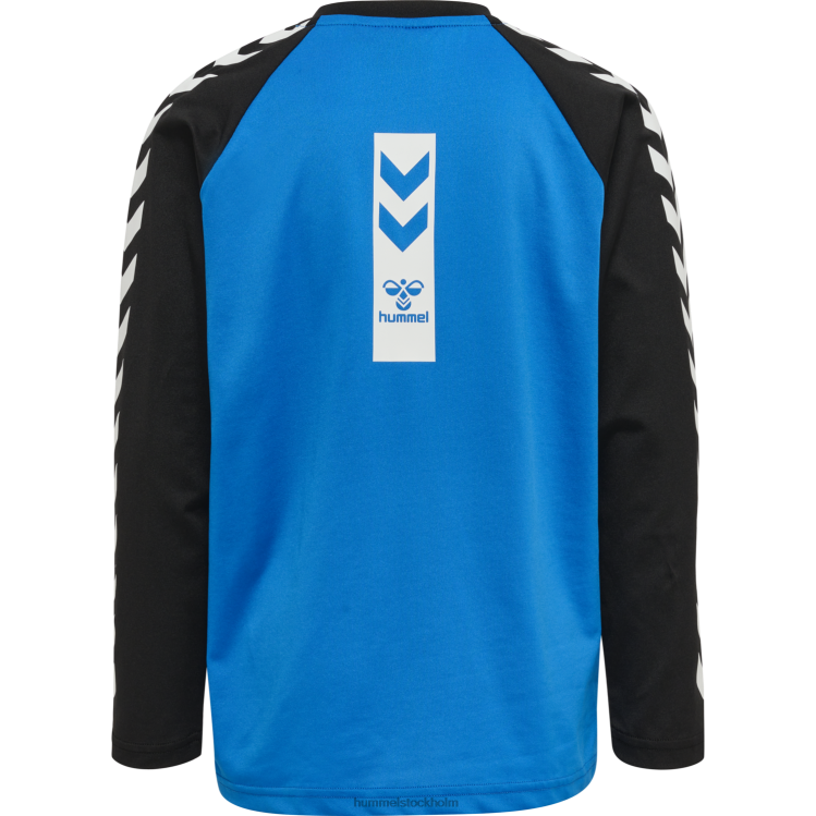 se Hummel barn hmlflying champion t-shirt l/s LL40V6111 \"långärmad t-shirt\"