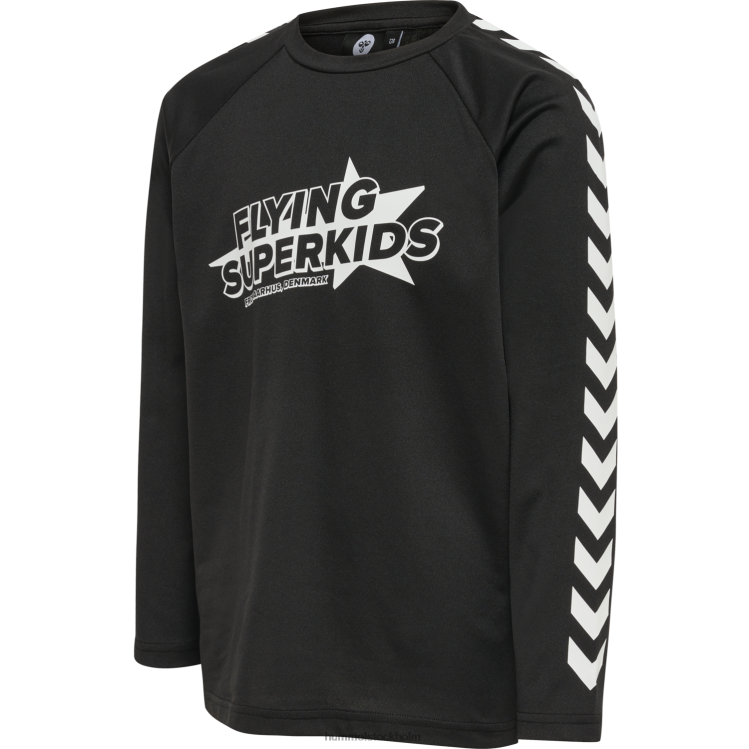 se Hummel barn hmlflying champion t-shirt l/s LL40V6599 "långärmad t-shirt"