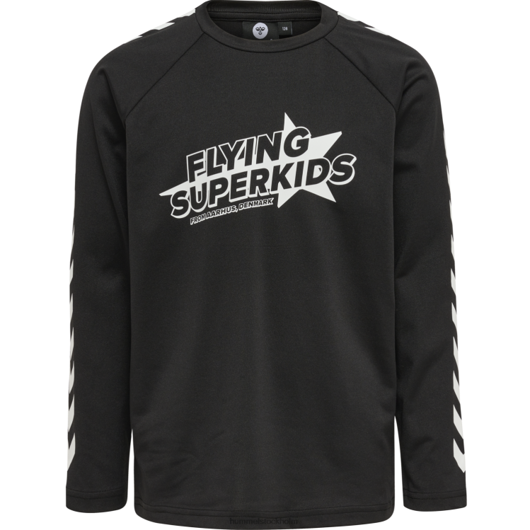 se Hummel barn hmlflying champion t-shirt l/s LL40V6599 \"långärmad t-shirt\"