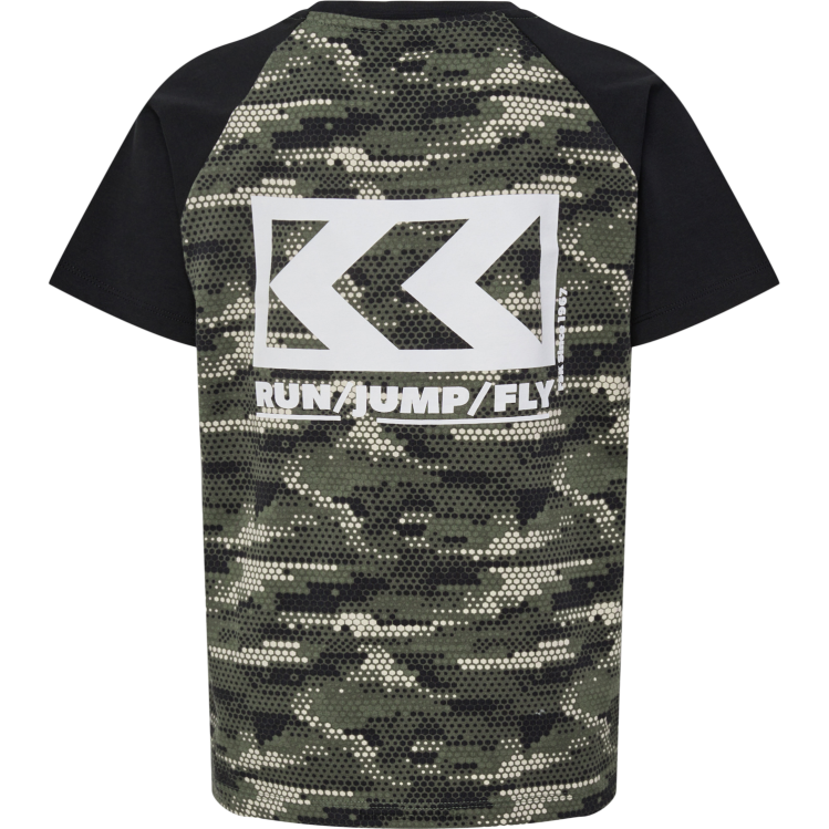 se Hummel barn hmlfsk fluga t-shirt s/s LL40V5637 \"kortärmad t-shirt\"