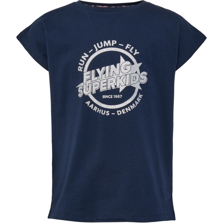 se Hummel barn hmlfsk hop t-shirt s/s LL40V5515 \"kortärmad t-shirt\"
