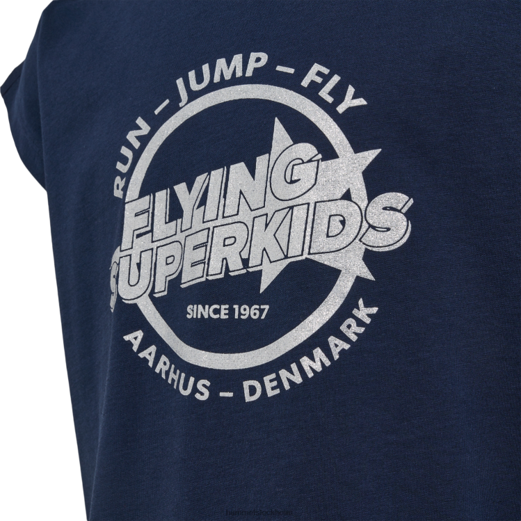 se Hummel barn hmlfsk hop t-shirt s/s LL40V5515 \"kortärmad t-shirt\"