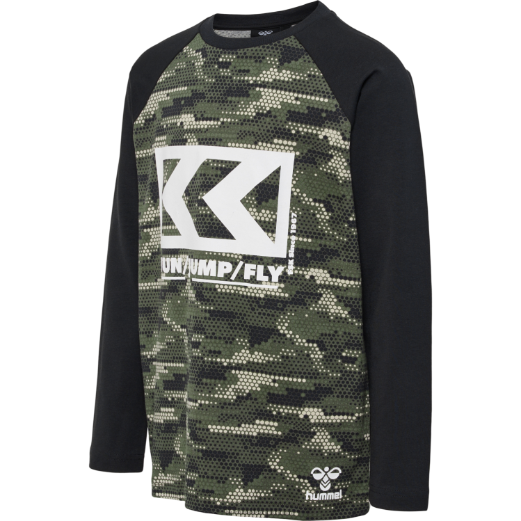 se Hummel barn hmlfsk t-shirt l/s LL40V5513 "långärmad t-shirt"