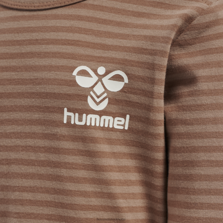 se Hummel barn hmlmulle t-shirt l/s LL40V4400 \"långärmad t-shirt\"