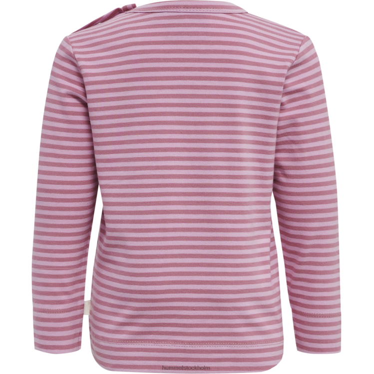 se Hummel barn hmlmulle t-shirt l/s LL40V4417 \"långärmad t-shirt\"