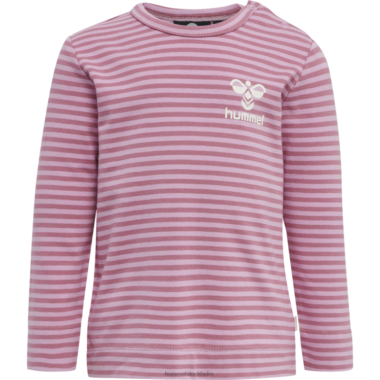 se Hummel barn hmlmulle t-shirt l/s LL40V4417 \"långärmad t-shirt\"